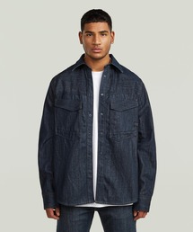 G-STAR | Dakota Regular Overshirt/クラシックディテールデニムシャツ/ワンウォッシュ(シャツ/ブラウス)