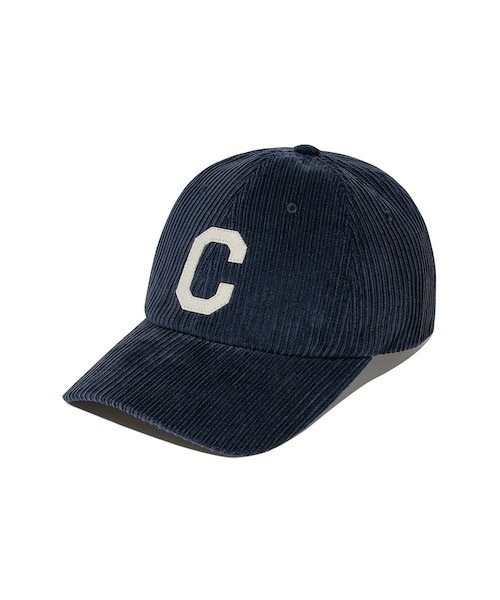 COVERNAT(カバーナット)の「CORDUROY C LOGO BALL CAP(キャップ・メンズ・オレンジ/ネイビー/ブラウン・FREE)」の3枚目の写真