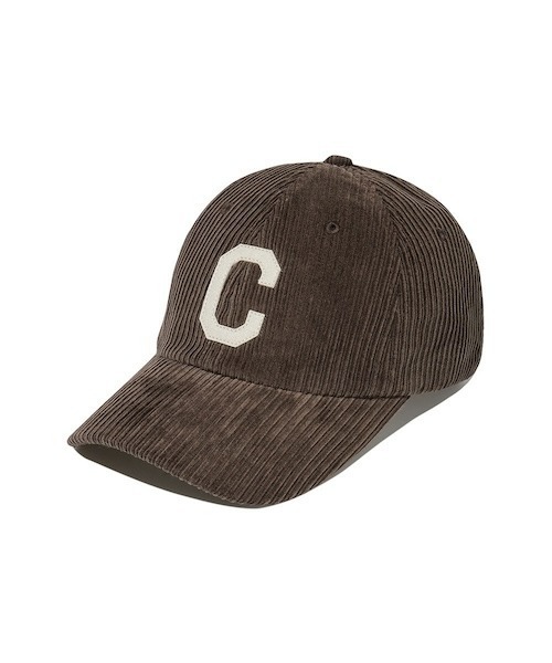 COVERNAT(カバーナット)の「CORDUROY C LOGO BALL CAP(キャップ・メンズ・オレンジ/ネイビー/ブラウン・FREE)」の4枚目の写真