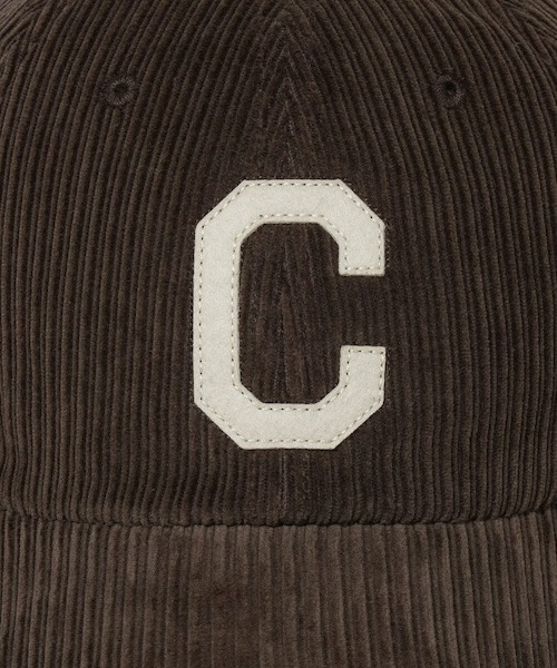 COVERNAT(カバーナット)の「CORDUROY C LOGO BALL CAP(キャップ・メンズ・オレンジ/ネイビー/ブラウン・FREE)」の7枚目の写真