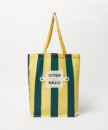 CITEN | <CITEN>くるくるパッチンストライプトート(エコバッグ/サブバッグ)