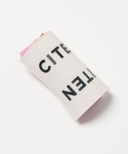 CITEN(シテン)の「<CITEN>くるくるパッチンストライプトート(エコバッグ/サブバッグ・レディース・イエロー/ライトブルー/ピンク・FREE)」の21枚目の写真