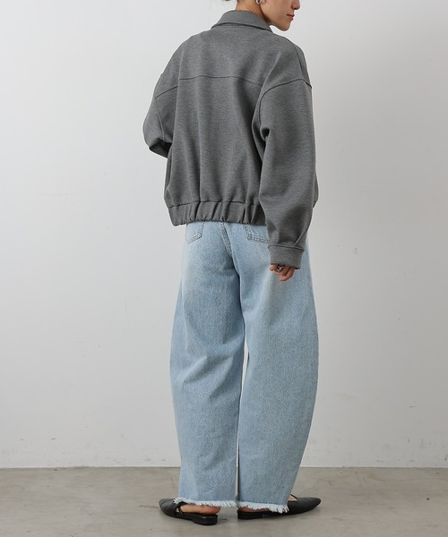 COLONY 2139（コロニートゥーワンスリーナイン）の「カーブデニムパンツ（デニムパンツ・レディース・ブルー/ネイビー/サックスブルー・SMALL/LARGE/MEDIUM）」の14枚目の写真