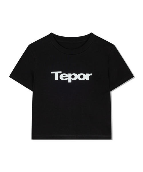 TEPOR(テポール)の「ロゴTシャツ - ブラック(Tシャツ/カットソー・レディース・その他・FREE)」の3枚目の写真