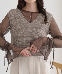 raffime（ラフィミー）の「【Raffime】前後2wayスラブ調ベスト（ベスト）」