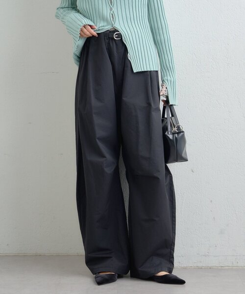 mystic（ミスティック）の「ボリュームイージーパンツ（その他パンツ・レディース・ピンク/ブラック/オフホワイト・1/2）」の19枚目の写真