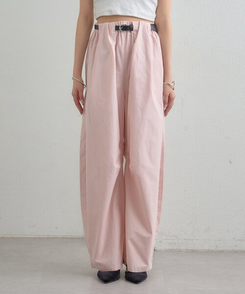 mystic（ミスティック）の「ボリュームイージーパンツ（その他パンツ・レディース・ピンク/ブラック/オフホワイト・1/2）」の12枚目の写真