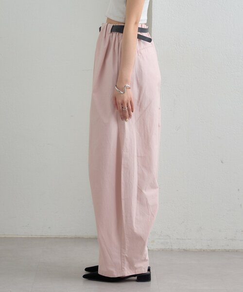 mystic（ミスティック）の「ボリュームイージーパンツ（その他パンツ・レディース・ピンク/ブラック/オフホワイト・1/2）」の11枚目の写真