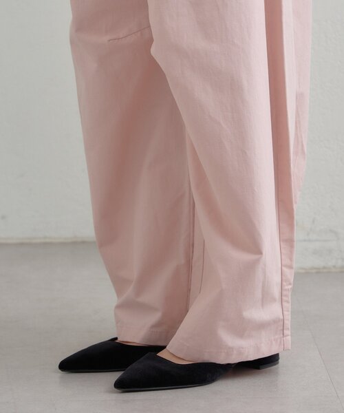 mystic（ミスティック）の「ボリュームイージーパンツ（その他パンツ・レディース・ピンク/ブラック/オフホワイト・1/2）」の9枚目の写真
