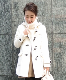 Chico | 【who's who Chico】ウールモッサダッフルコート(ダッフルコート)