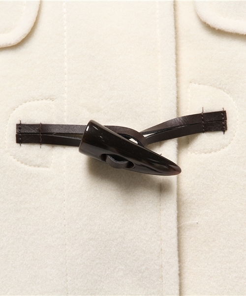 Chico（チコ）の「【who's who Chico】ウールモッサダッフルコート（ダッフルコート・レディース・ホワイト/グレー・FREE）」の15枚目の写真