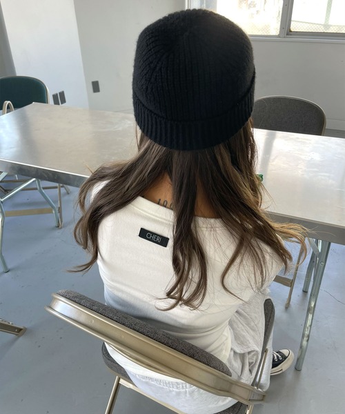 CHERI since1985(シェリ)の「ウォーム+6℃袖スリットストレッチロングtee(Tシャツ/カットソー・レディース・ホワイト/ブラック・FREE)」の11枚目の写真