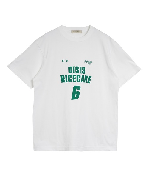 September SEOUL(セプテンバーソウル)の「スポーツ立体6イラストグラフィックTシャツ(Tシャツ/カットソー・レディース・ホワイト/ブラック・FREE)」の6枚目の写真