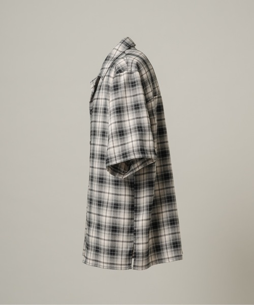 CASPER JOHN(キャスパージョン)の「Retro check shirts/レトロチェックシャツ(シャツ/ブラウス・メンズ・ブラック/ブラウン/ベージュ・MEDIUM/X-SMALL/LARGE/SMALL)」の13枚目の写真