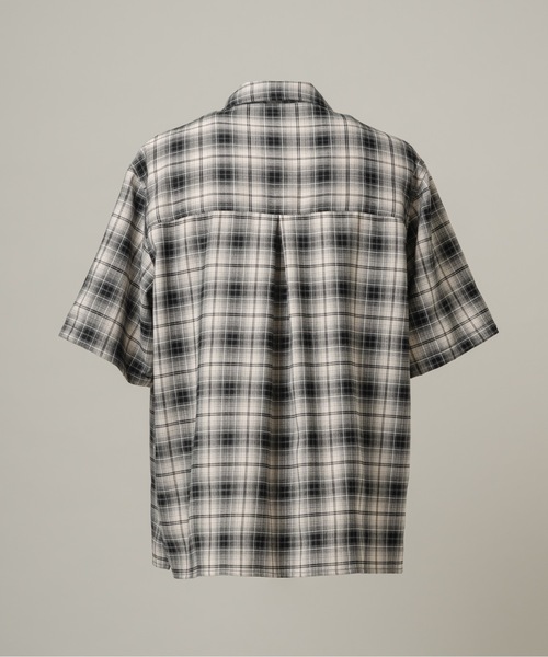 CASPER JOHN(キャスパージョン)の「Retro check shirts/レトロチェックシャツ(シャツ/ブラウス・メンズ・ブラック/ブラウン/ベージュ・MEDIUM/X-SMALL/LARGE/SMALL)」の14枚目の写真