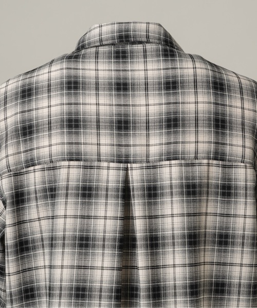 CASPER JOHN(キャスパージョン)の「Retro check shirts/レトロチェックシャツ(シャツ/ブラウス・メンズ・ブラック/ブラウン/ベージュ・MEDIUM/X-SMALL/LARGE/SMALL)」の15枚目の写真