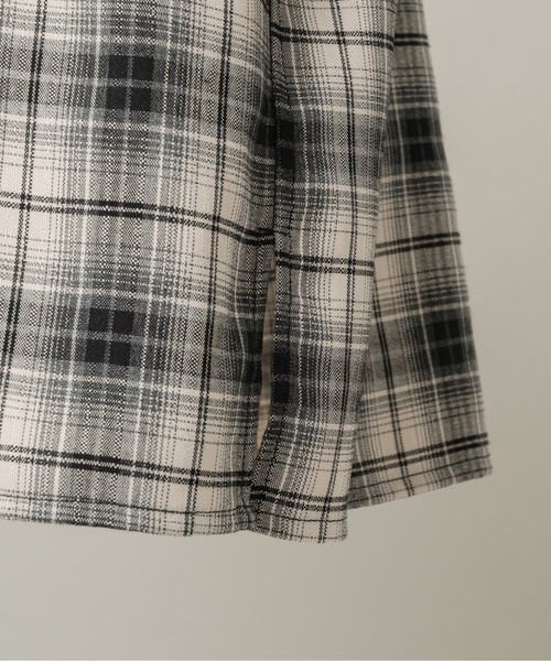 CASPER JOHN(キャスパージョン)の「Retro check shirts/レトロチェックシャツ(シャツ/ブラウス・メンズ・ブラック/ブラウン/ベージュ・MEDIUM/X-SMALL/LARGE/SMALL)」の17枚目の写真