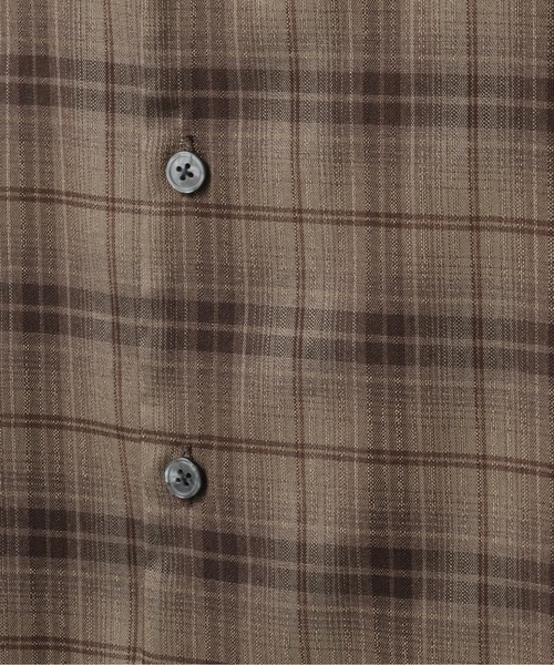 CASPER JOHN(キャスパージョン)の「Retro check shirts/レトロチェックシャツ(シャツ/ブラウス・メンズ・ブラック/ブラウン/ベージュ・MEDIUM/X-SMALL/LARGE/SMALL)」の22枚目の写真
