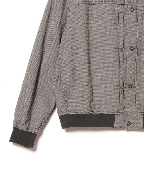 BEAMS(ビームス)の「チェック G-ジャケット【リラックスフィット】(ブルゾン・メンズ・その他/グレー・XL/L/M/S)」の5枚目の写真