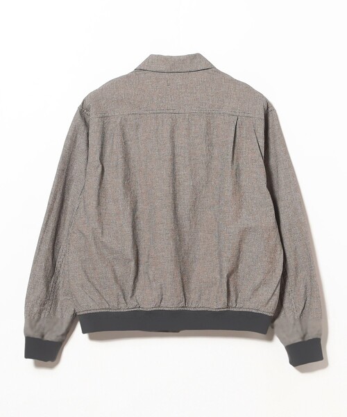 BEAMS(ビームス)の「チェック G-ジャケット【リラックスフィット】(ブルゾン・メンズ・その他/グレー・XL/L/M/S)」の7枚目の写真