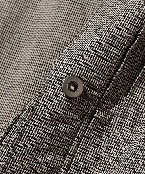 BEAMS(ビームス)の「チェック G-ジャケット【リラックスフィット】(ブルゾン・メンズ・その他/グレー・XL/L/M/S)」の8枚目の写真