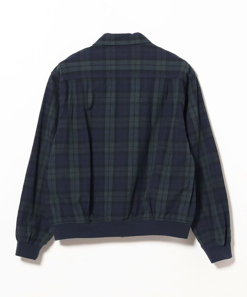 BEAMS(ビームス)の「チェック G-ジャケット【リラックスフィット】(ブルゾン・メンズ・その他/グレー・XL/L/M/S)」の11枚目の写真