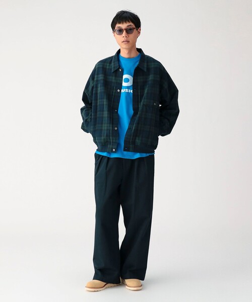 BEAMS(ビームス)の「チェック G-ジャケット【リラックスフィット】(ブルゾン・メンズ・その他/グレー・XL/L/M/S)」の17枚目の写真