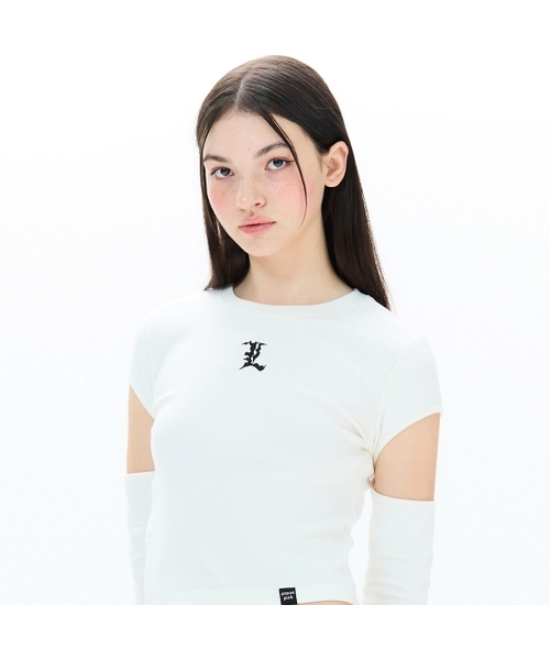 LUVISTRUE(ラヴイズトゥルー)の「RC L LOGO SUNGRIP TEE(WHITE)(Tシャツ/カットソー・レディース・その他・FREE)」の1枚目の写真