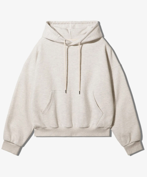 Overfit double jersey (особая двусторонняя) food parka — Oatmeal