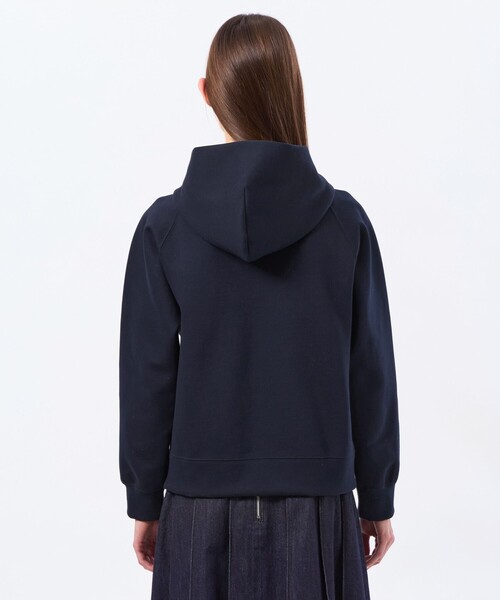 MACKINTOSH PHILOSOPHY（ﾏｯｷﾝﾄｯｼｭ ﾌｨﾛｿﾌｨｰ）の「バッキンガムベア　ダンボールジップパーカー（パーカー・レディース・チャコールグレー/グレー系その他/ダークネイビー・38）」の9枚目の写真