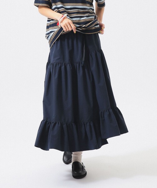 Gramicci(グラミチ)の「【別注】Gramicci / パネル スカート(スカート・レディース・ブラック/ネイビー/ホワイト系その他・ONE SIZE)」の3枚目の写真