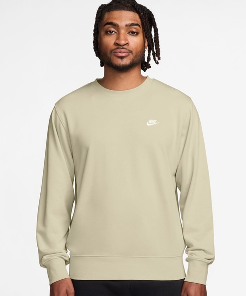 NIKE（ナイキ）の「ナイキ NIKE ナイキ クラブ FT L/S クルー（スウェット・メンズ・ブルー/アイボリー・S/M/L/LL/3L）」の2枚目の写真