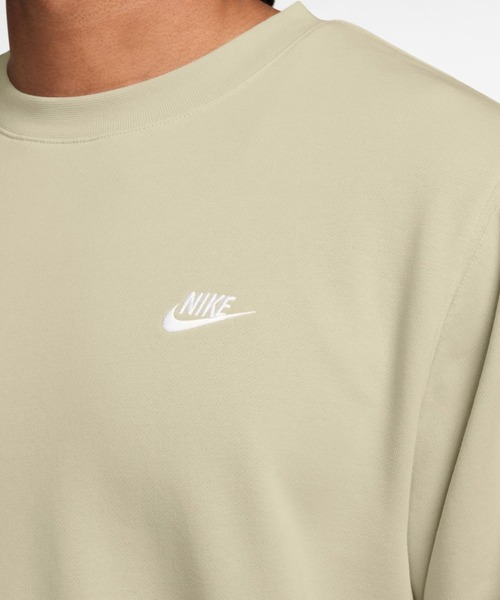 NIKE（ナイキ）の「ナイキ NIKE ナイキ クラブ FT L/S クルー（スウェット・メンズ・ブルー/アイボリー・S/M/L/LL/3L）」の5枚目の写真