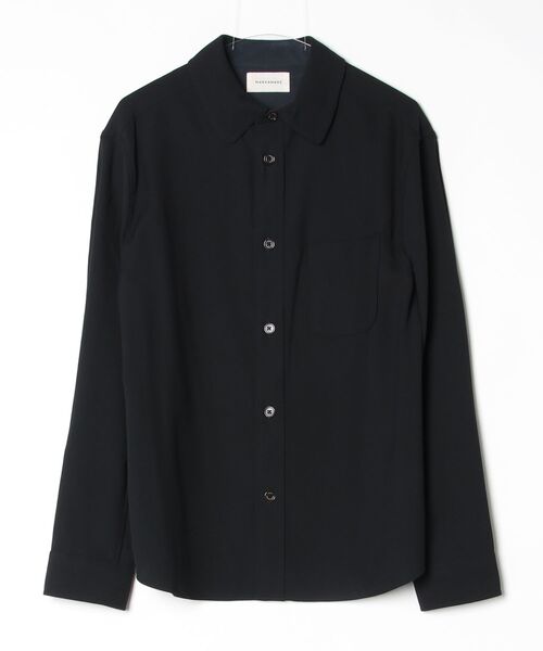 markaware(マーカウェア)の「【markaware/marka】OVER SHIRT(シャツ/ブラウス・メンズ・ブラック・2)」の1枚目の写真