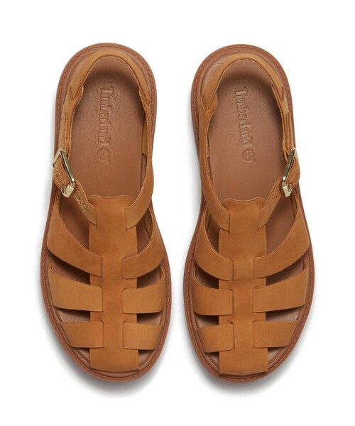 Timberland(ティンバーランド)の「【Timberland / ティンバーランド】STONE STREET FISHERMAN SANDAL/ ストーンストリートフィッシャーマンサンダル(サンダル・レディース・ブラック/キャメル・24.5/23.5/22.5)」の8枚目の写真