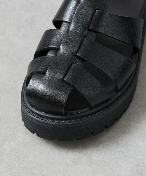 Timberland(ティンバーランド)の「【Timberland / ティンバーランド】STONE STREET FISHERMAN SANDAL/ ストーンストリートフィッシャーマンサンダル(サンダル・レディース・ブラック/キャメル・24.5/23.5/22.5)」の15枚目の写真