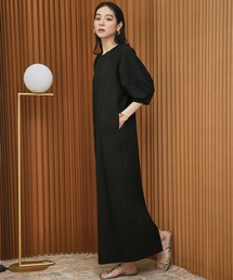 ELFRANK（エルフランク）の「【2026SS】ダンボール ランタンスリーブ ワンピース ロング きれいめ（ワンピース）」