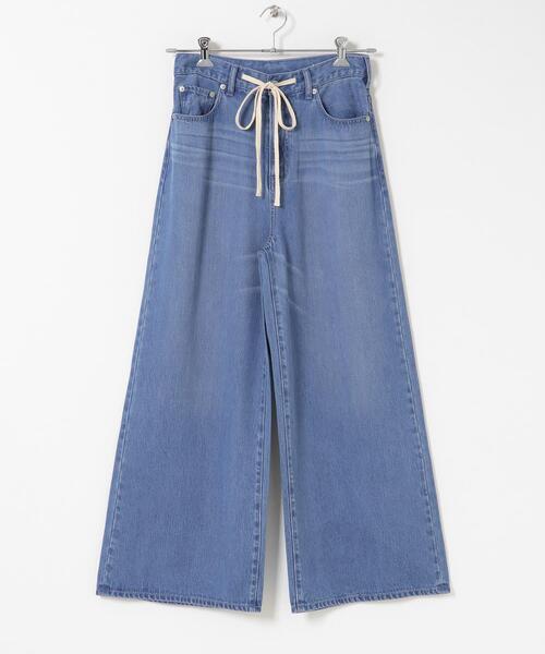 URBAN RESEARCH Sonny Label（アーバンリサーチサニーレーベル）の「リヨセルコットンドロストワイドデニム（デニムパンツ・レディース・ライトインディゴブルー/インディゴブルー・36/38/34）」の13枚目の写真