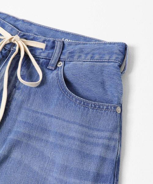 URBAN RESEARCH Sonny Label（アーバンリサーチサニーレーベル）の「リヨセルコットンドロストワイドデニム（デニムパンツ・レディース・ライトインディゴブルー/インディゴブルー・36/38/34）」の15枚目の写真