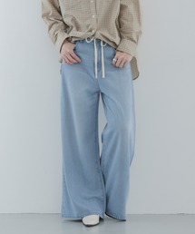 URBAN RESEARCH Sonny Label | リヨセルコットンドロストワイドデニム(デニムパンツ)