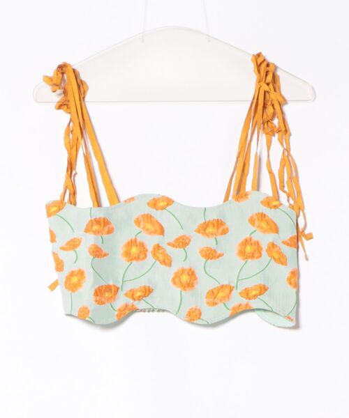 ENCLOSURE（エンクロージャー）の「【ENCLOSURE】Flower wave bustier（その他トップス・レディース・パープル系その他/パープル系その他2/オレンジ系その他・FREE）」の7枚目の写真
