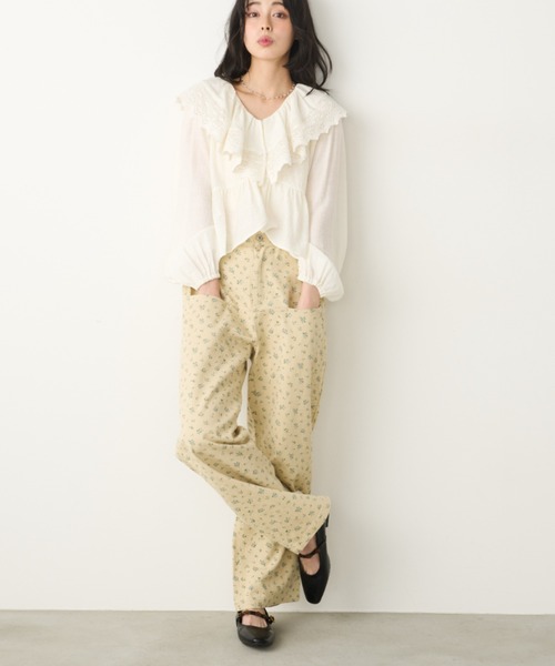 Unitage（ユニテージ）の「ローズモチーフパンプス【select item】（パンプス・レディース・ブラック・39/37）」の5枚目の写真