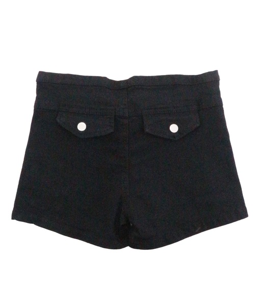 tinkerend(ティンカーエンド)の「Studded Low-rise Short Denim / スタッズローライズショートデニム(デニムパンツ・レディース・ブラック・1/2)」の22枚目の写真