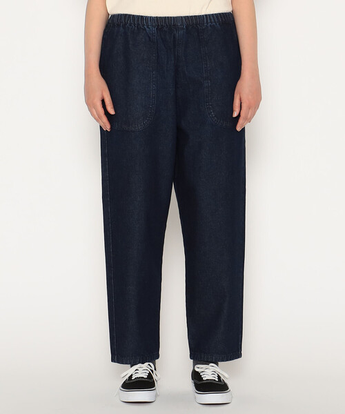DANTON(ダントン)の「Women's Denim Easy Pants(デニムパンツ・レディース・ダークインディゴブルー・38/36)」の12枚目の写真