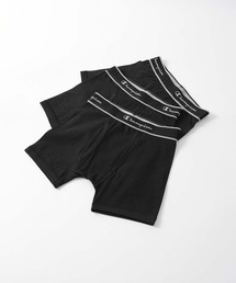 Champion（チャンピオン）の「【3枚セット】Champion キッズ Cotton Stretch Trunk 抗菌防臭 前開き ボクサーパンツ 95452002（ボクサーパンツ）」