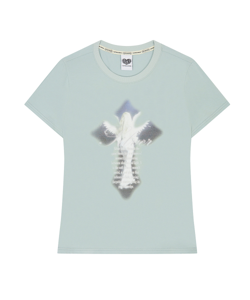 LUVISTRUE(ラヴイズトゥルー)の「EL CROSS FAIRY GRAPHIC TEE(MINT)(Tシャツ/カットソー・レディース・その他・FREE)」の2枚目の写真
