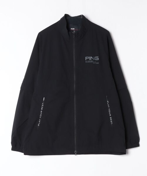 PING（ピン）の「ピン PING 2WAY撥水ブルゾン（ブルゾン・メンズ・ホワイト/ブラック・LL/3L/M/L）」の15枚目の写真