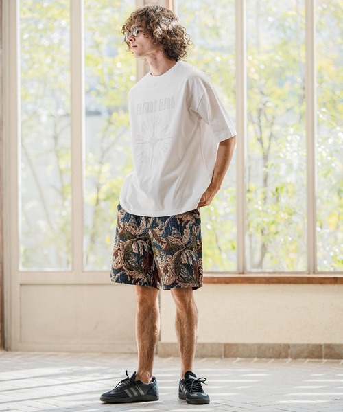 CAMBIO(カンビオ)の「mt10257-ビッグシルエットプリントT(Strobe Light) Tシャツ(2601122MCB)(Tシャツ/カットソー・メンズ・ブラック/ホワイト/ネイビー・XL/S/M/L)」の14枚目の写真