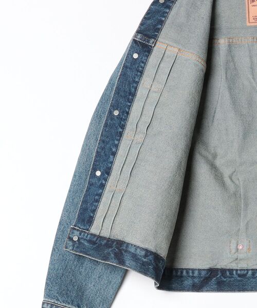 schott(ショット)の「Schott/ショット/LOT. 961J FP G-JKT USED/ファイアプルーフ デニムジャケット ユーズド(デニムジャケット・メンズ・ブルー系その他・36/38/40/42/44)」の4枚目の写真