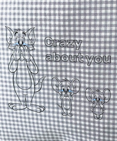 Tom&Jerry(トムアンドジェリー)の「TOM and JERRY×Flapper 推し活トート(トートバッグ・レディース・グレー/ベージュ・FREE)」の18枚目の写真